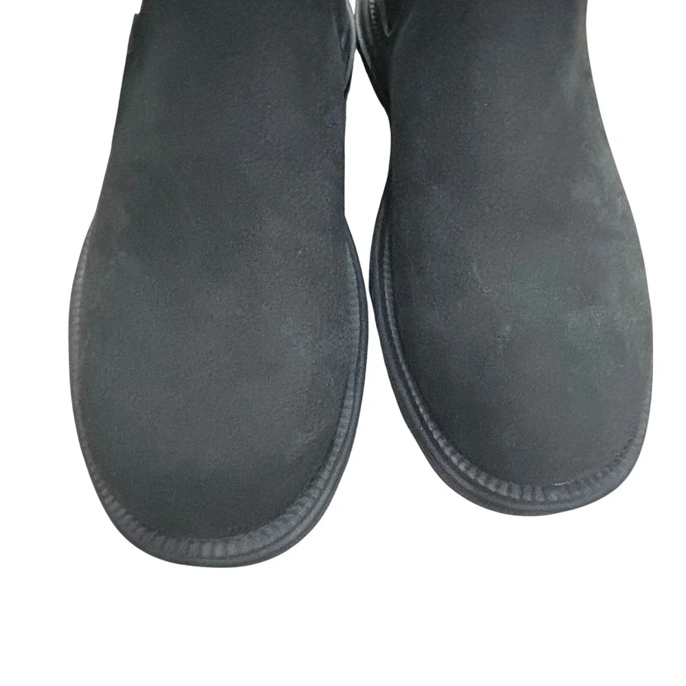 Hey Dude Branson‎ Boot M Craft Leather Black Mens Size 7 Chelsea Boots 40187-001